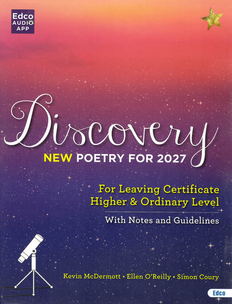 ■ Discovery - New Poetry for 2027 - Higher & Ordinary Level - Textbook and Student Portfolio - Set by Edco on Schoolbooks.ie