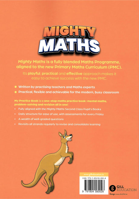 Mighty Maths - 2nd Class - My Practice Book by Gill Education on Schoolbooks.ie