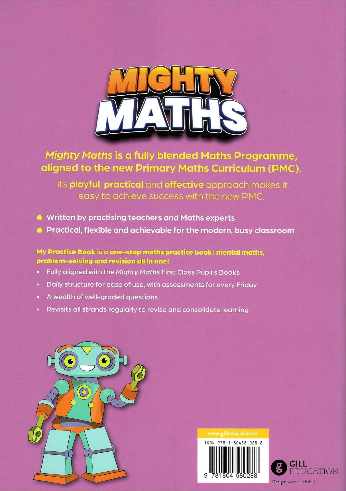 Mighty Maths - 1st Class - My Practice Book by Gill Education on Schoolbooks.ie