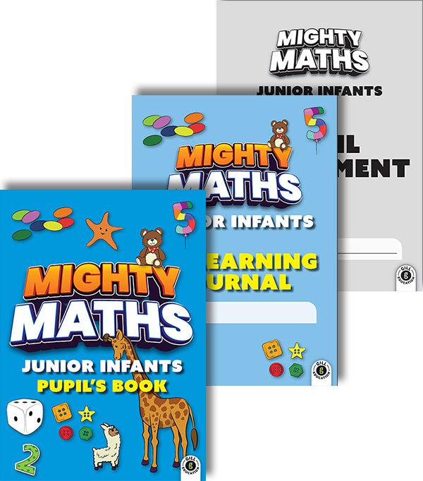 Mighty Maths - Junior Infants by Gill Education on Schoolbooks.ie