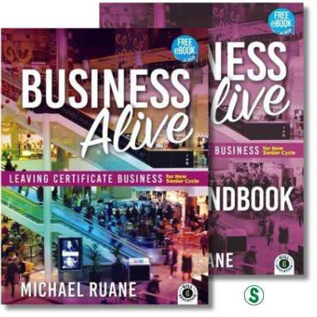 Business Alive - Textbook & Exam Handbook - Set by Gill Education on Schoolbooks.ie