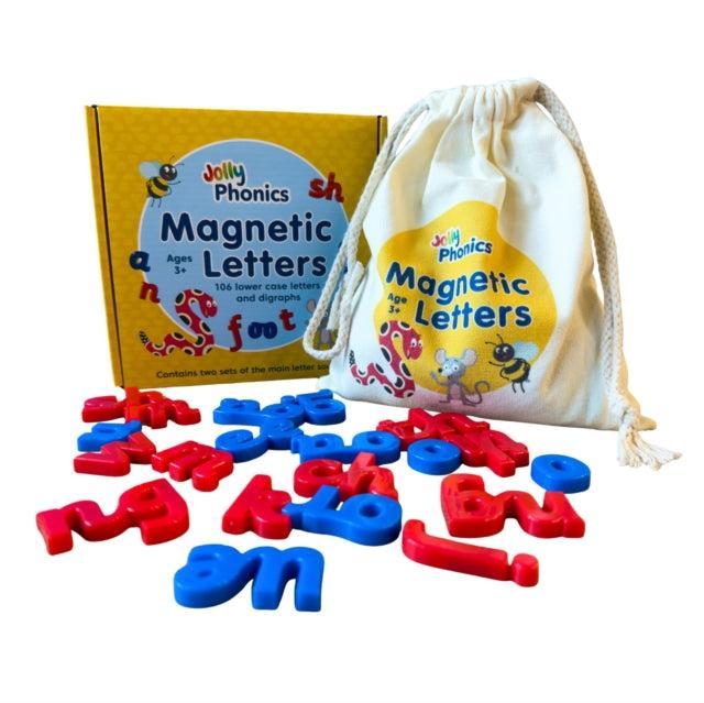 Jolly Phonics Magnetic Letters : In Precursive Letters (bag of 106) by Jolly Learning Ltd on Schoolbooks.ie