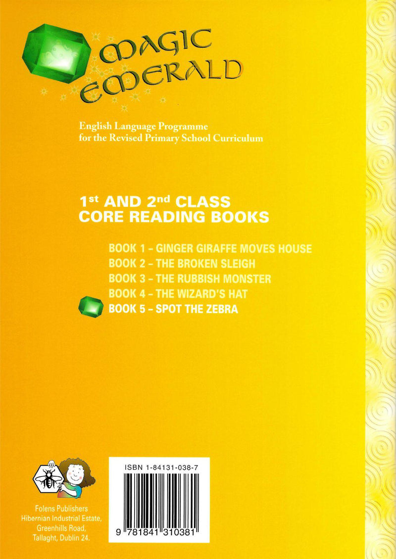 Magic Emerald - Reading Book 5: Spot the Zebra by Folens on Schoolbooks.ie