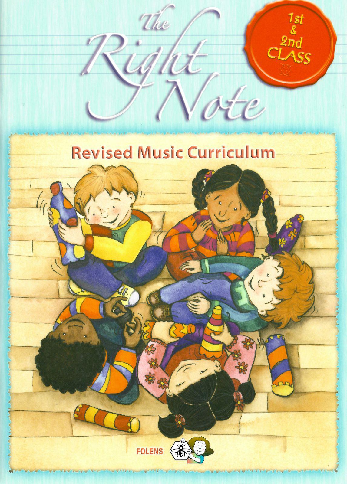 The Right Note - 1st & 2nd Class by Folens on Schoolbooks.ie