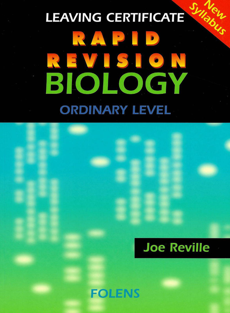 Rapid Revision - Leaving Cert - Biology - Ordinary Level by Folens on Schoolbooks.ie