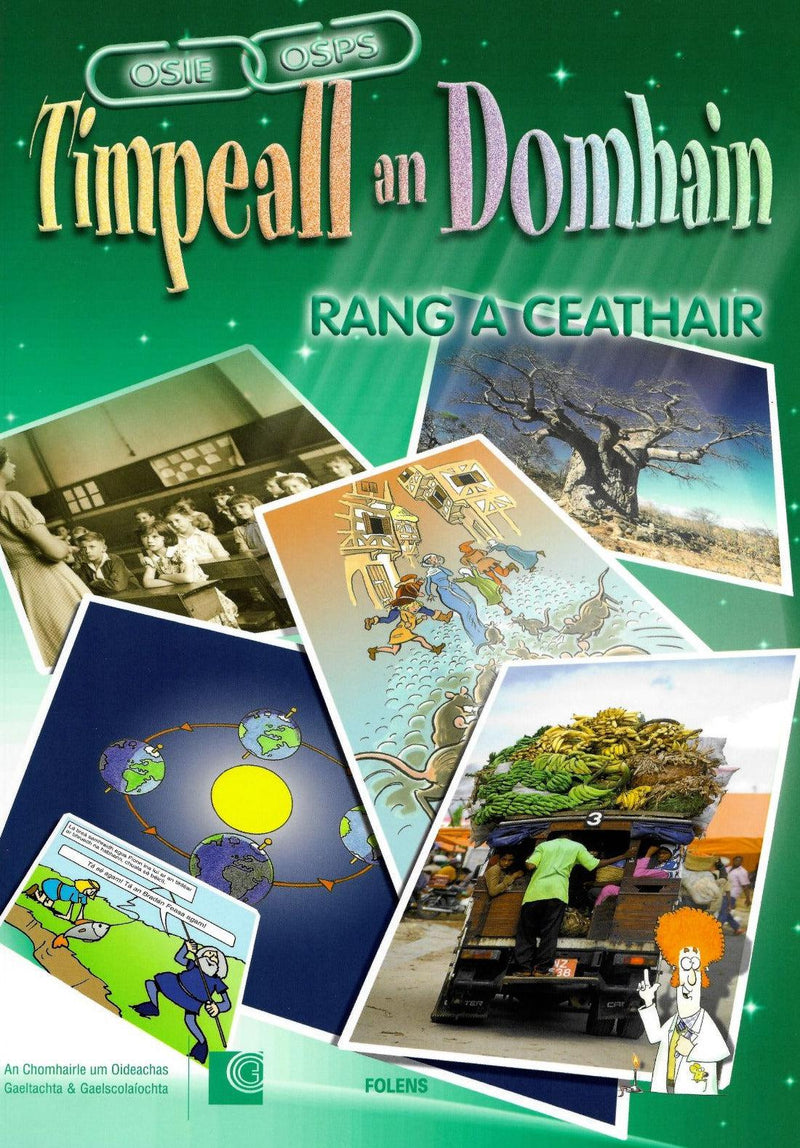 ■ Timpeall an Domhain - Rang 4 - Text & Workbook Set by Folens on Schoolbooks.ie