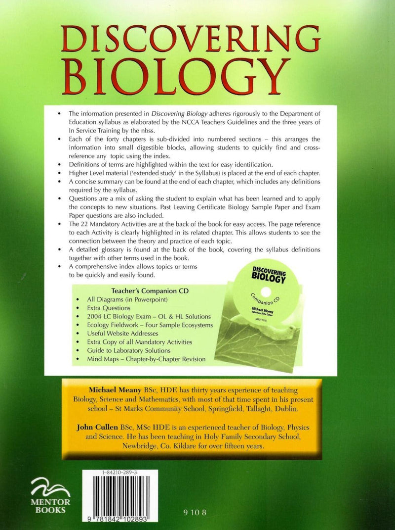 Discovering Biology by Mentor Books on Schoolbooks.ie