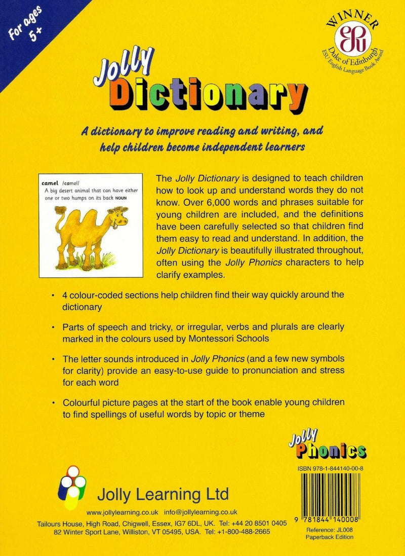 Jolly Dictionary by Jolly Learning Ltd on Schoolbooks.ie
