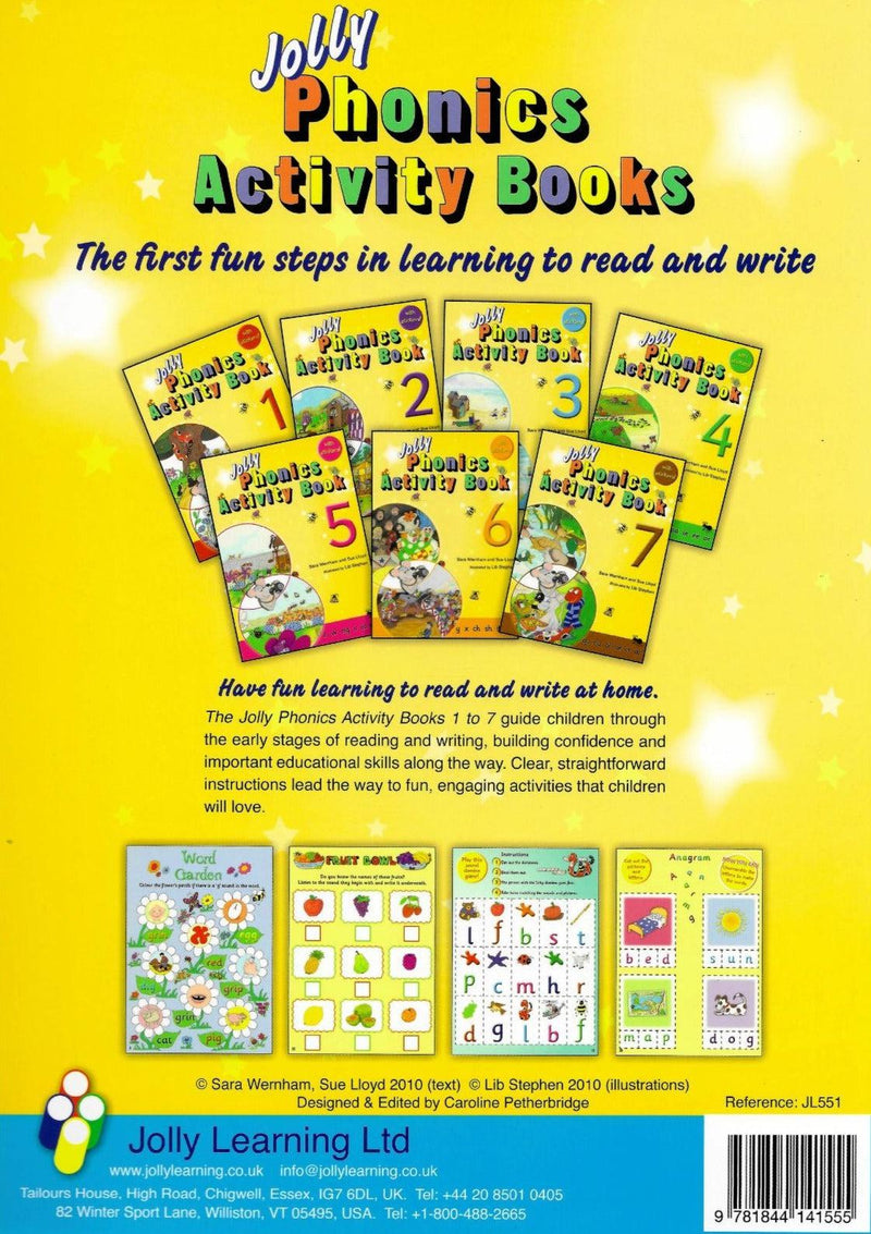 Jolly Phonics Activity Book 3 by Jolly Learning Ltd on Schoolbooks.ie