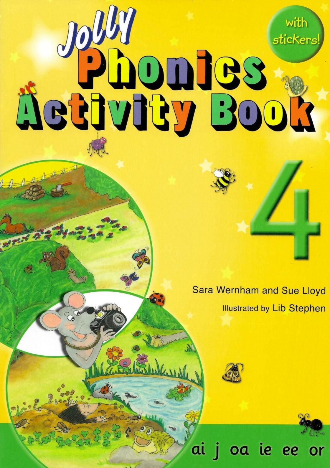 Jolly Phonics Activity Book 4 by Jolly Learning Ltd on Schoolbooks.ie