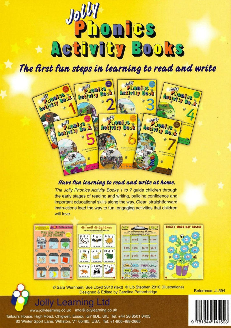 Jolly Phonics Activity Book 7 by Jolly Learning Ltd on Schoolbooks.ie