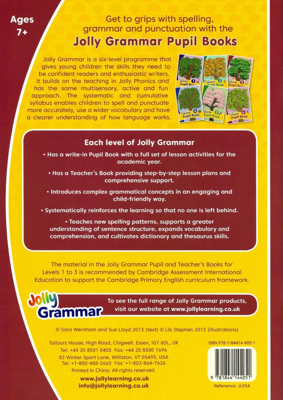 Jolly Grammar 3 - Pupil Book by Jolly Learning Ltd on Schoolbooks.ie