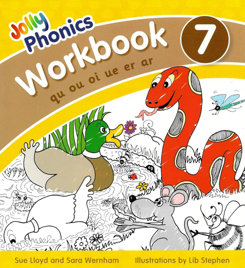 Jolly Phonics Workbook 7 - Pre Cursive Letters by Jolly Learning Ltd on Schoolbooks.ie