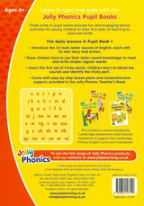 Jolly Phonics Pupil Book 1 - in Print Letters (Colour) by Jolly Learning Ltd on Schoolbooks.ie