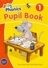 Jolly Phonics Pupil Book 1 - in Print Letters (Colour) by Jolly Learning Ltd on Schoolbooks.ie