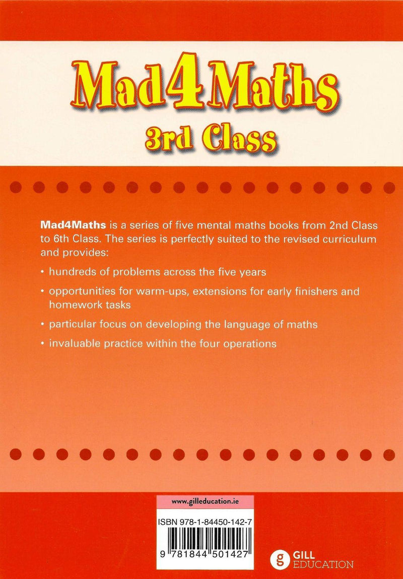 Mad 4 Maths - 3rd Class by Carroll Heinemann on Schoolbooks.ie