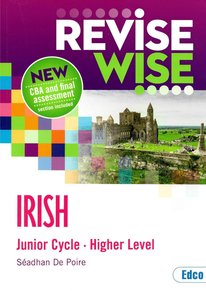 Revise Wise - Junior Cert - Irish - Higher Level by Edco on Schoolbooks.ie