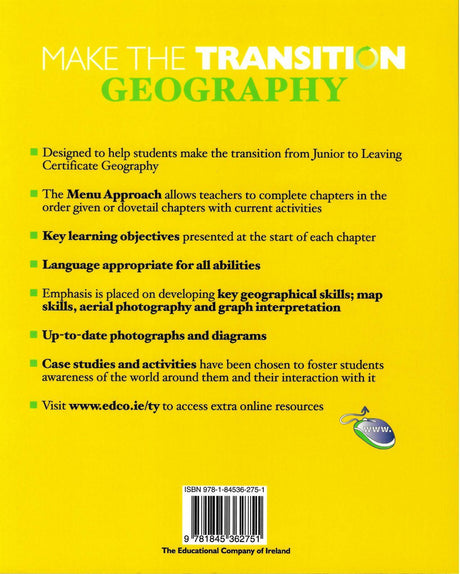 Make the Transition - Geography by Edco on Schoolbooks.ie