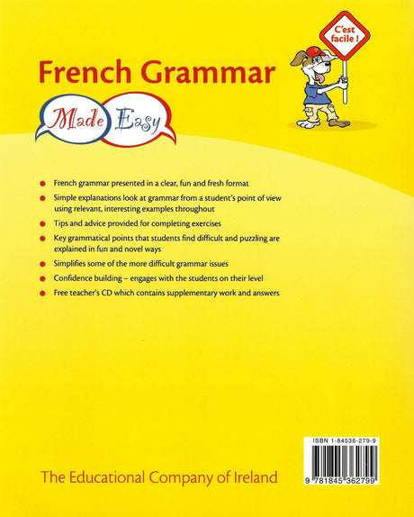 French Grammar Made Easy by Edco on Schoolbooks.ie