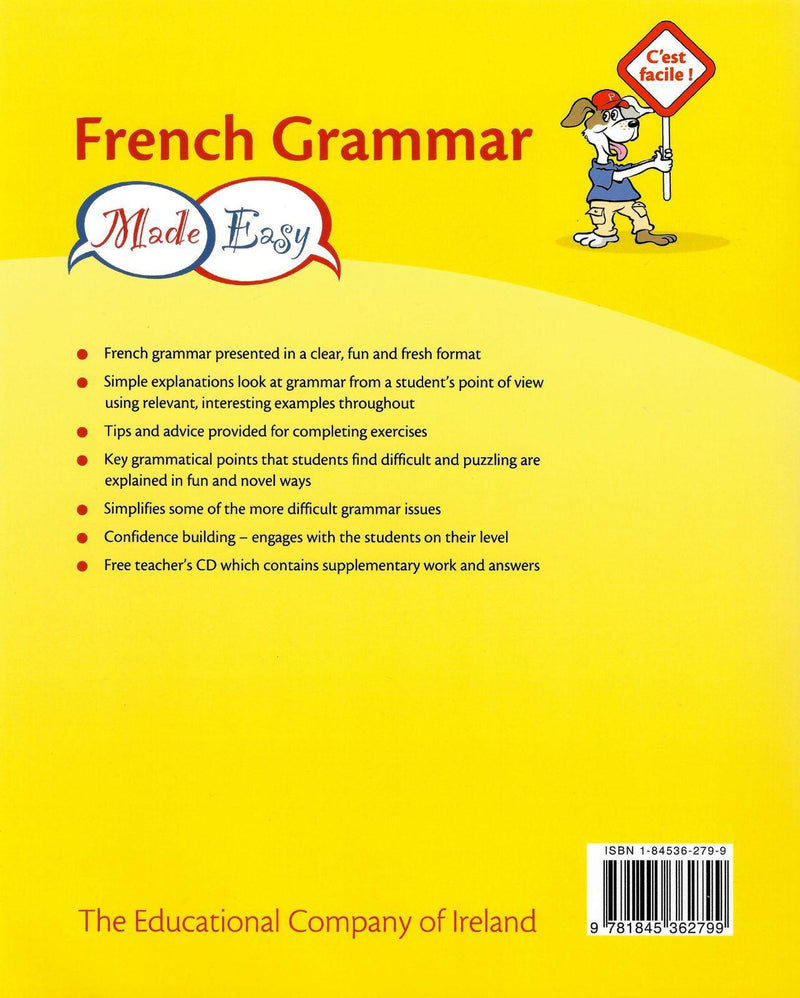 French Grammar Made Easy by Edco on Schoolbooks.ie