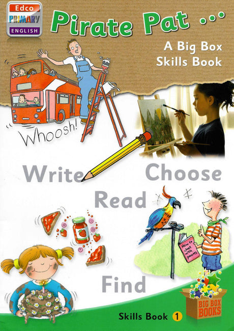 Big Box Adventures - Pirate Pat - Skills Book 1 by Edco on Schoolbooks.ie