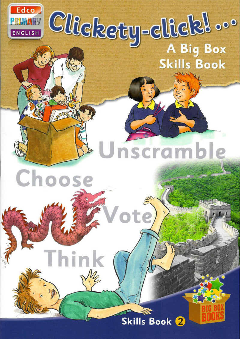 Big Box Adventures - Clickety-Click - Skills Book 2 by Edco on Schoolbooks.ie