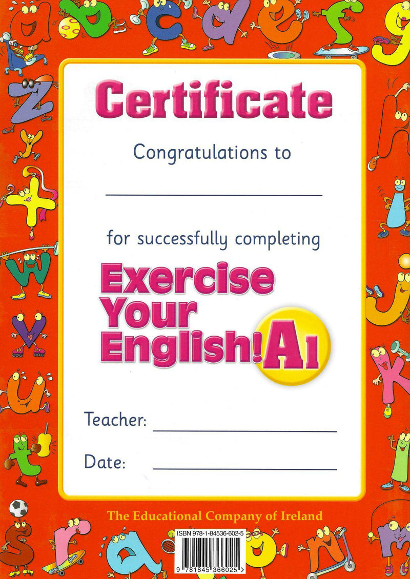 ■ Exercise Your English! A1 - Introduction to Cursive Handwriting by Edco on Schoolbooks.ie