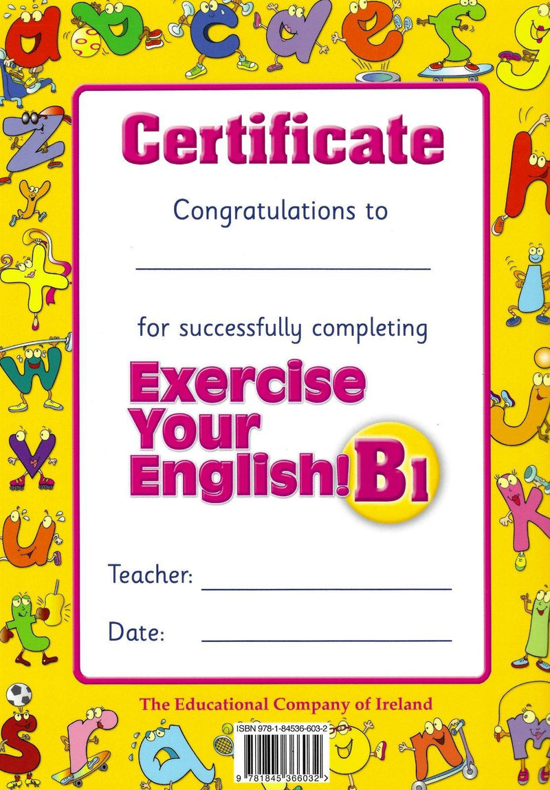 Exercise Your English! B1 - Introduction to Cursive Handwriting by Edco on Schoolbooks.ie