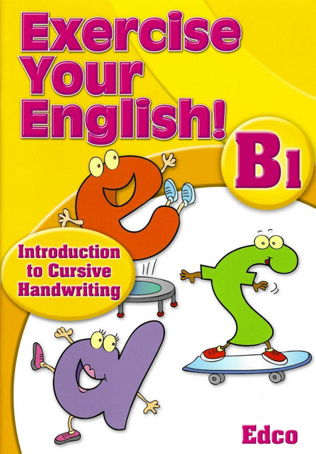 Exercise Your English! B1 - Introduction to Cursive Handwriting by Edco on Schoolbooks.ie