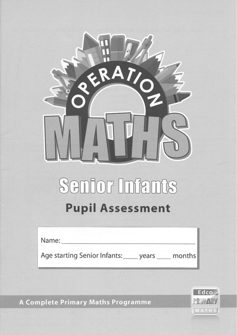 Operation Maths B - Senior Infant Pack by Edco on Schoolbooks.ie