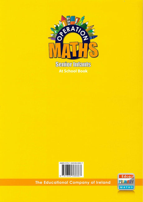 Operation Maths B - Senior Infant Pack by Edco on Schoolbooks.ie