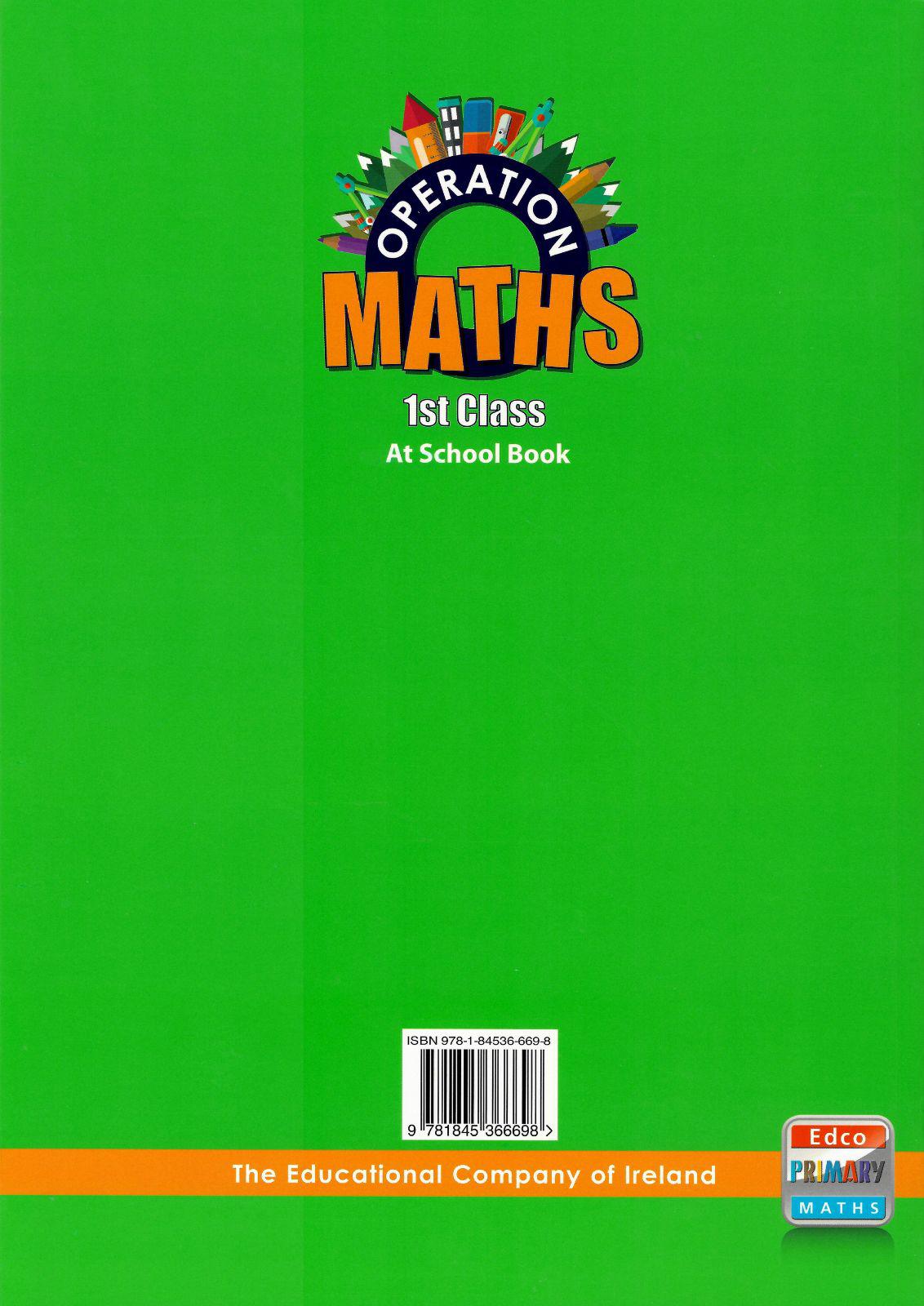 Operation Maths 1 - Pack by Edco on Schoolbooks.ie