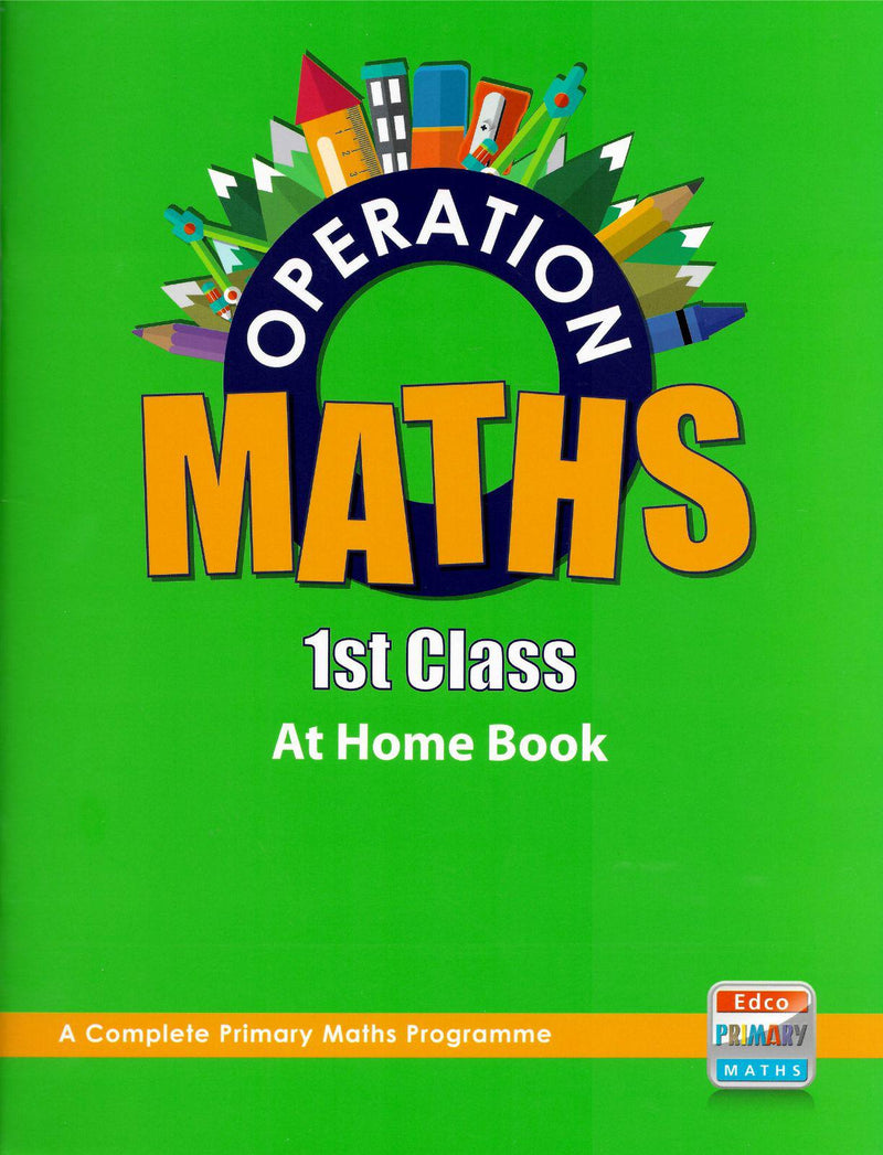 Operation Maths 1 - At Home Book by Edco on Schoolbooks.ie