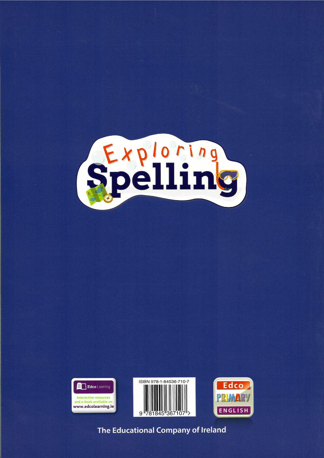 Exploring Spelling - 2nd Class by Edco on Schoolbooks.ie