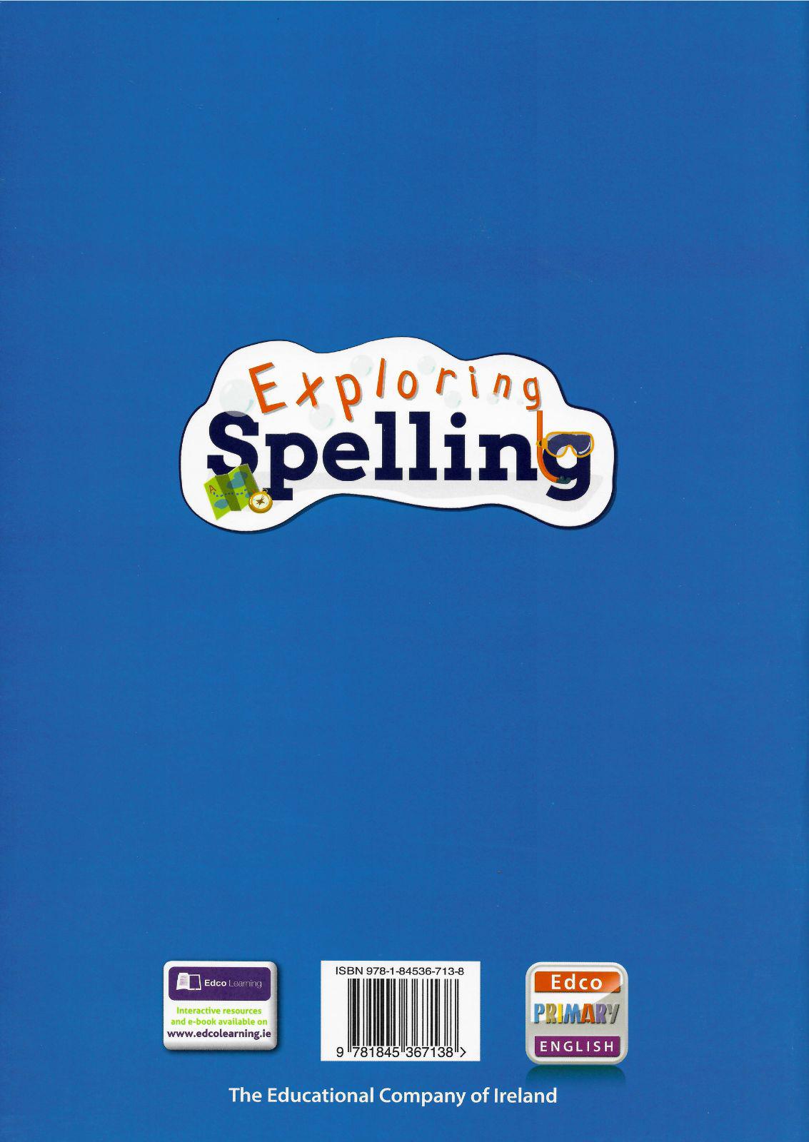 Exploring Spelling - 5th Class by Edco on Schoolbooks.ie