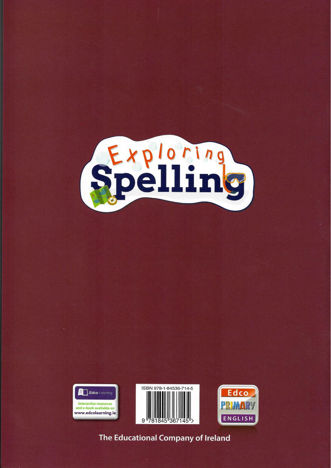 Exploring Spelling - 6th Class by Edco on Schoolbooks.ie