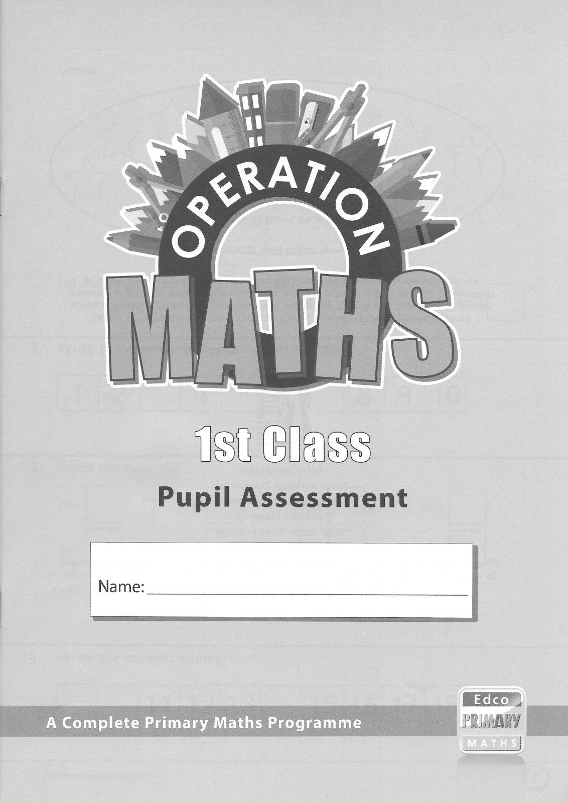 Operation Maths 1 - Pack by Edco on Schoolbooks.ie