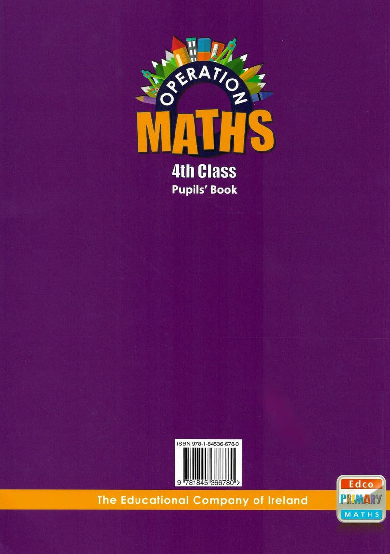 Operation Maths 4 - Pack by Edco on Schoolbooks.ie
