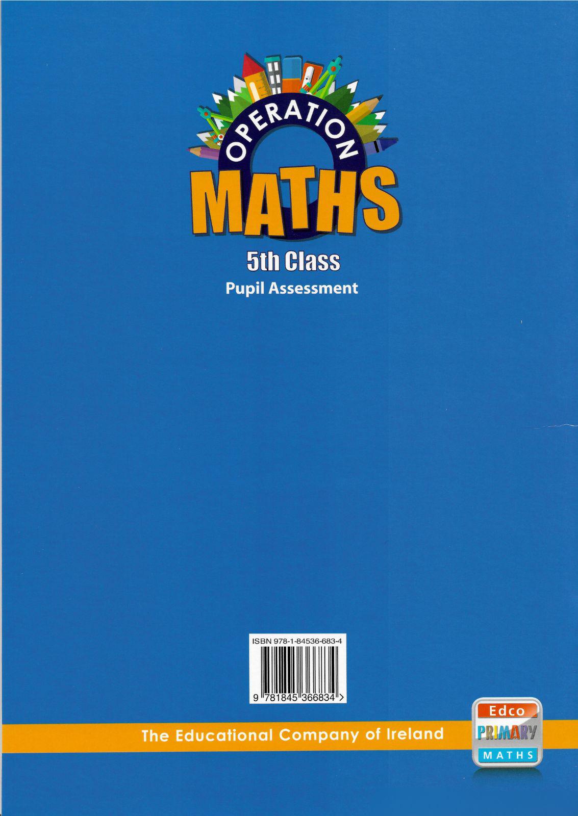 Operation Maths 5 - Pack by Edco on Schoolbooks.ie