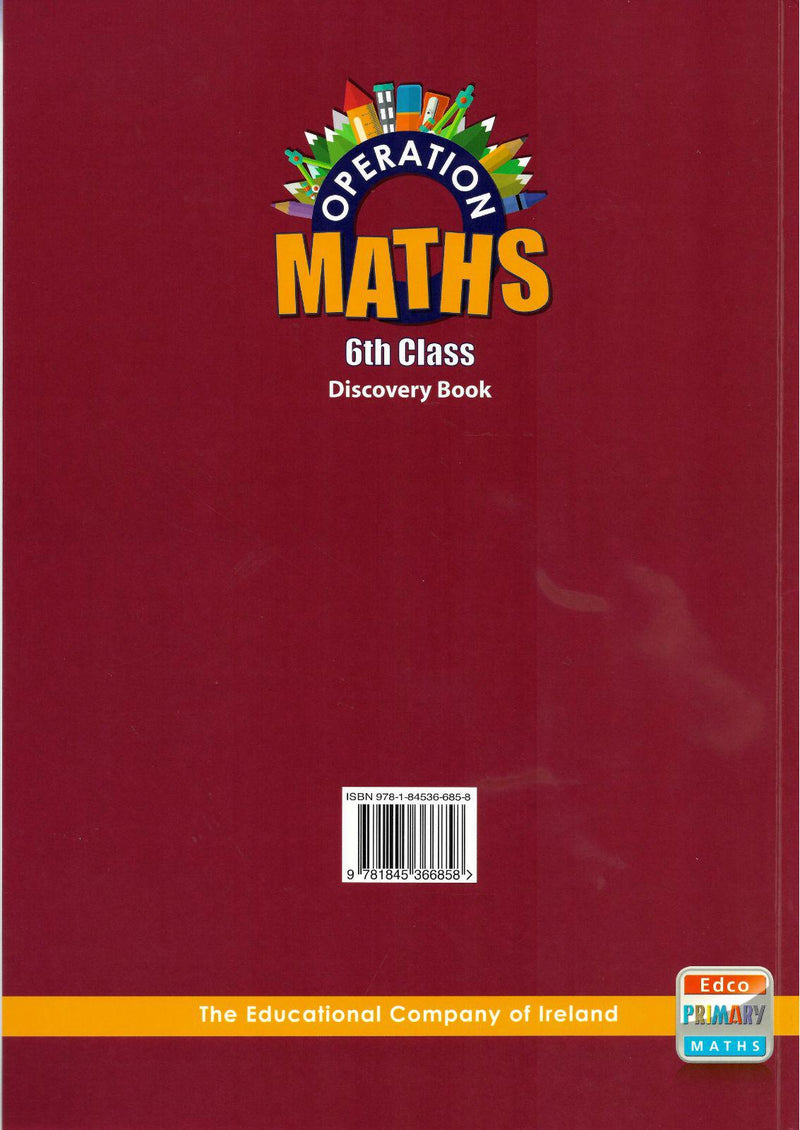 Operation Maths 6 - Pack by Edco on Schoolbooks.ie