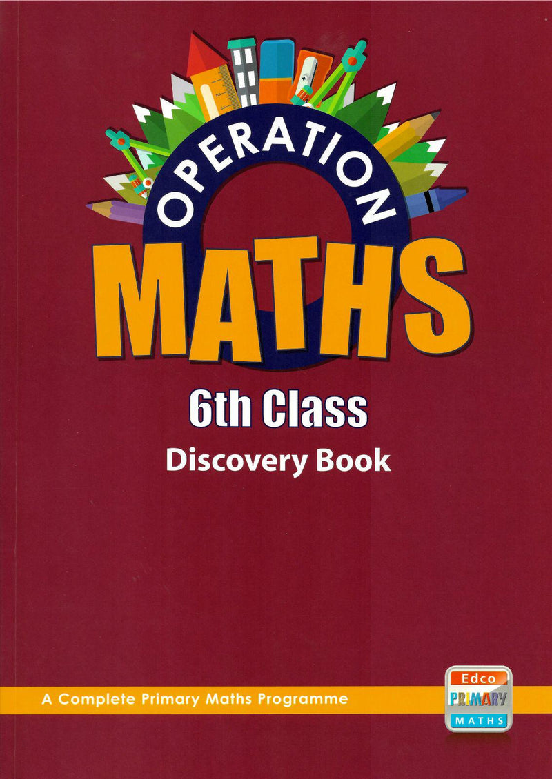 Operation Maths 6 - Pack by Edco on Schoolbooks.ie