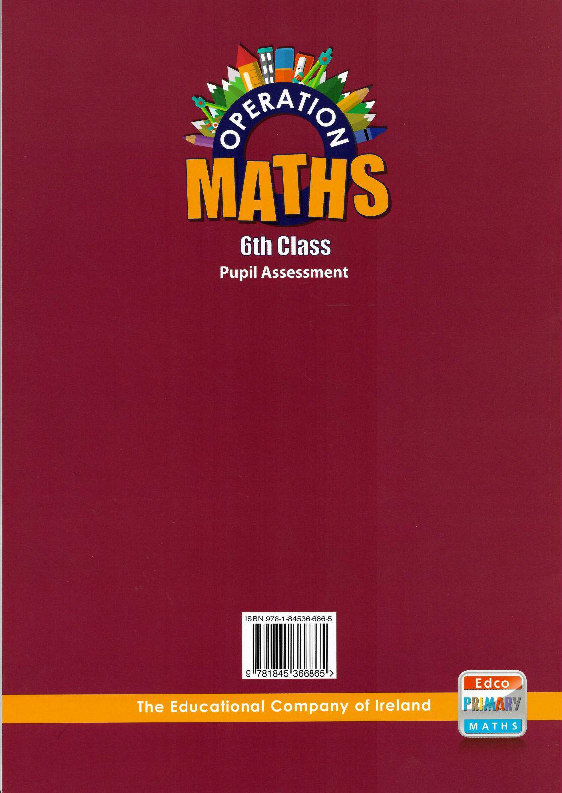 Operation Maths 6 - Pack by Edco on Schoolbooks.ie