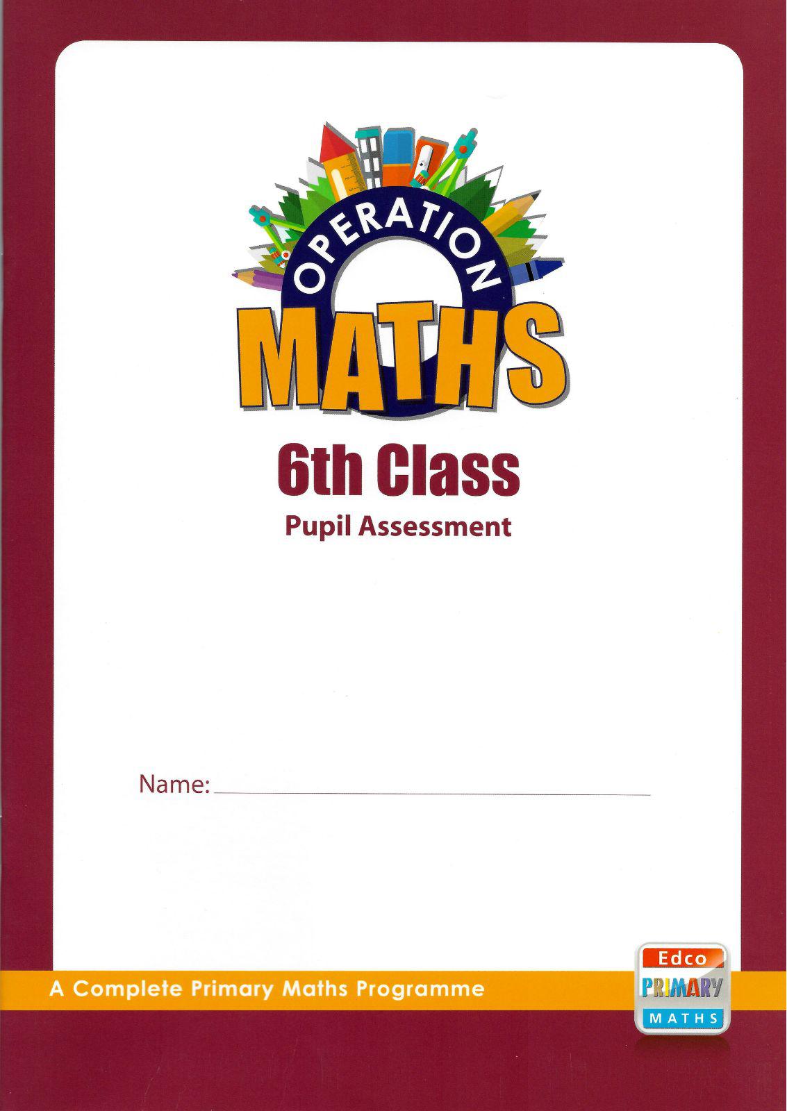 Operation Maths 6 - Pack by Edco on Schoolbooks.ie