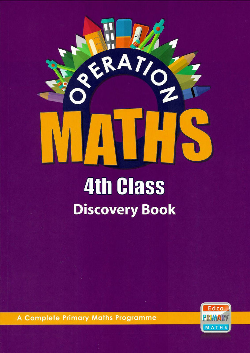 Operation Maths 4 - Discovery & Assessment Bundle by Edco on Schoolbooks.ie