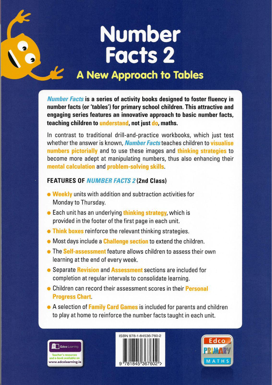 ■ Number Facts 2 - 2nd Class by Edco on Schoolbooks.ie