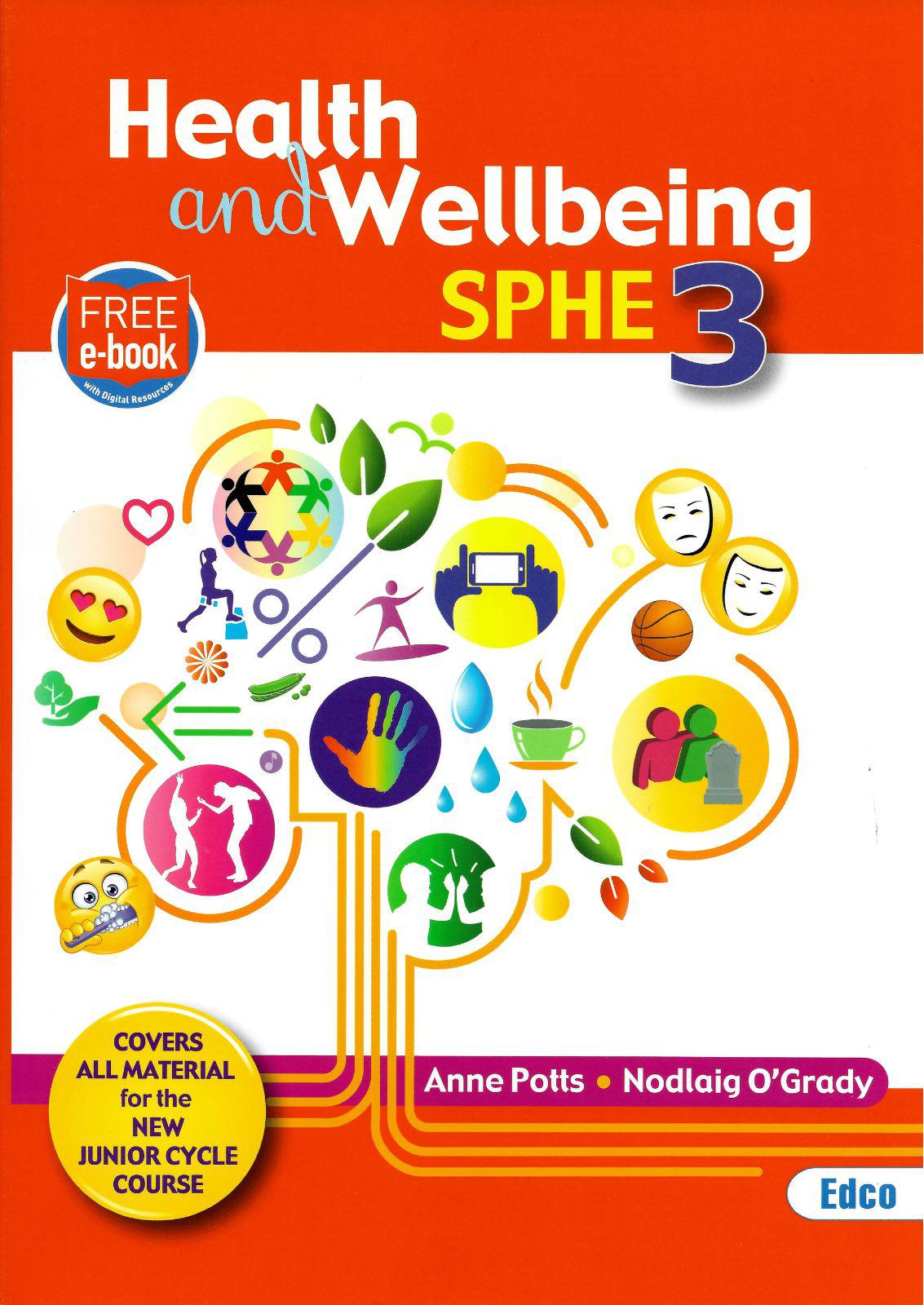 ■ Health and Wellbeing SPHE 3 - 1st / Old Edition (2018) by Edco on Schoolbooks.ie