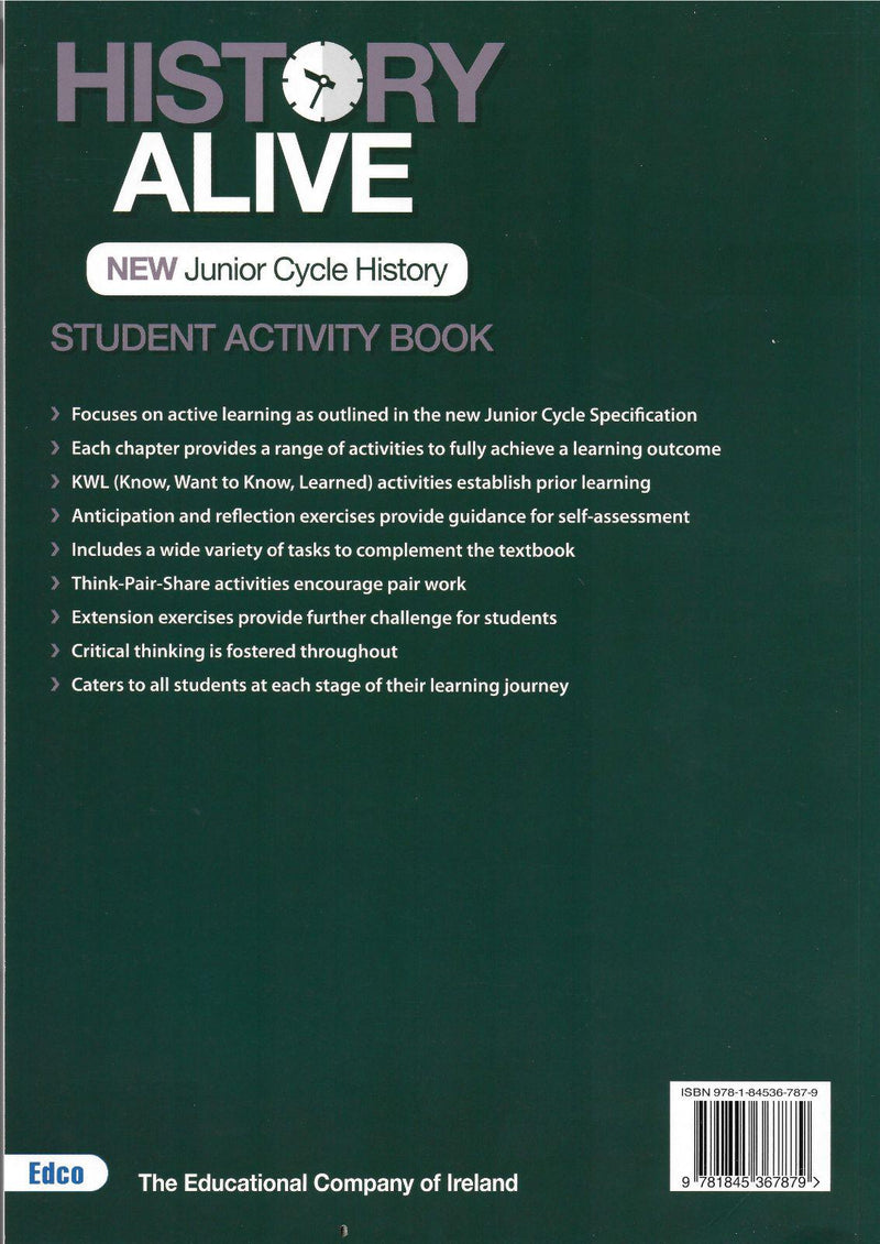 History Alive - Textbook & Workbook Set by Edco on Schoolbooks.ie