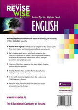 Revise Wise - Junior Cycle - English - Higher Level by Edco on Schoolbooks.ie