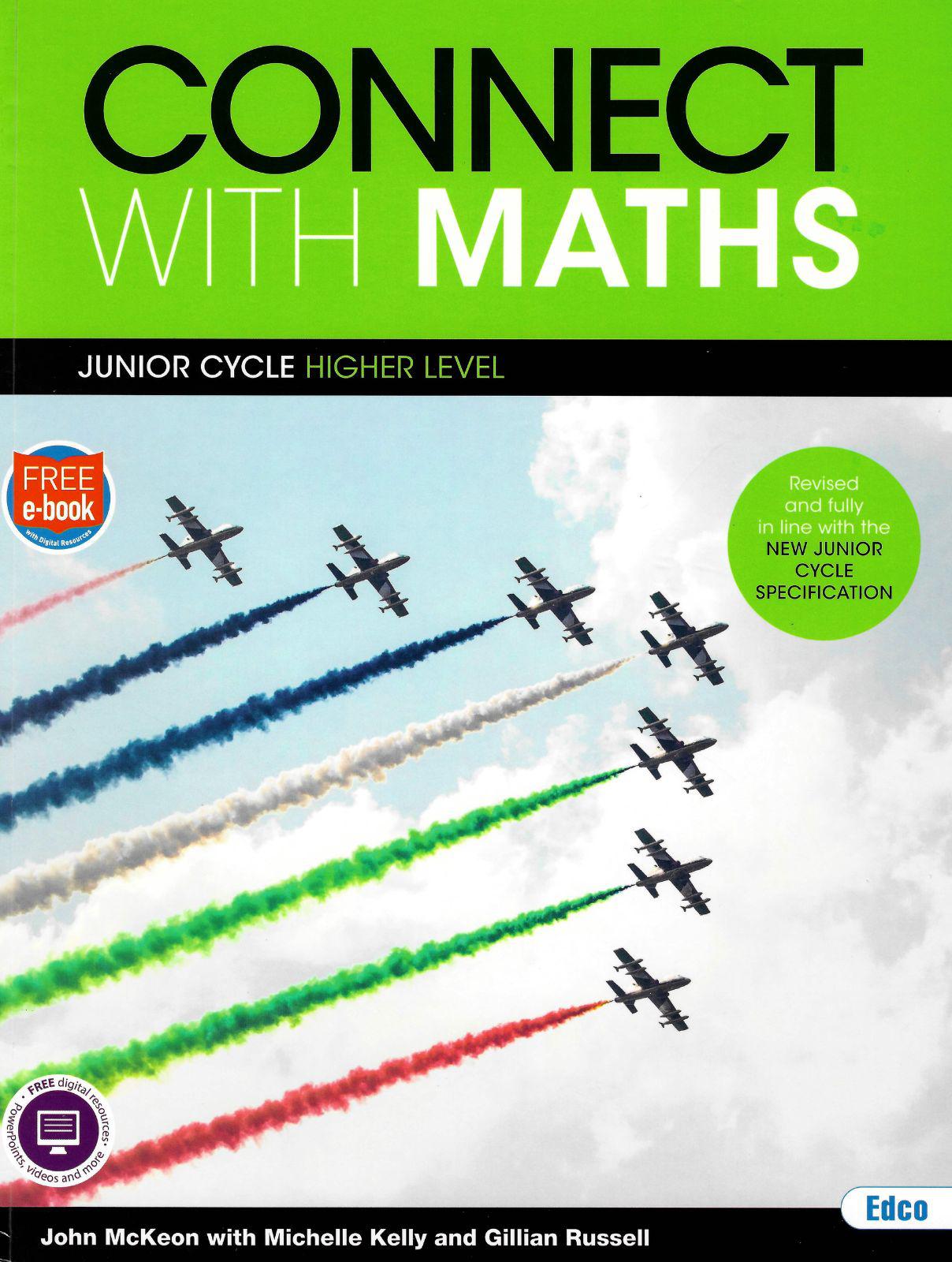 Connect With Maths - Junior Cycle - Higher Level by Edco on Schoolbooks.ie