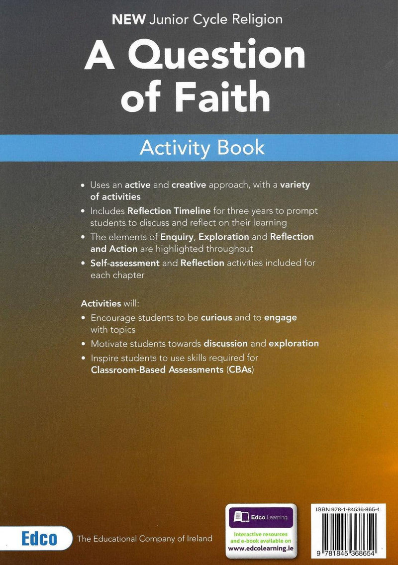 A Question of Faith - New Junior Cycle by Edco on Schoolbooks.ie